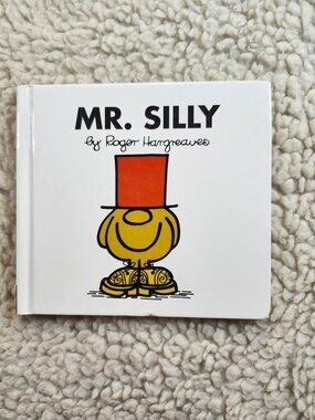 James Beards Soups Paperback + Mr Silly Board Book Lot Roger Hargreaves Kids